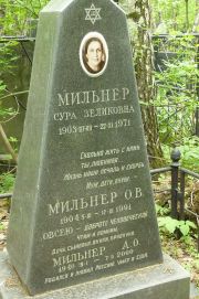 Мильнер Сура Зеликовна, Москва, Востряковское кладбище